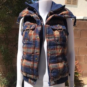 Plaid Vest